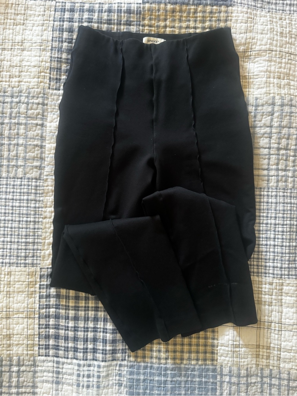 SPANX Black High-Waist Performance Leggings